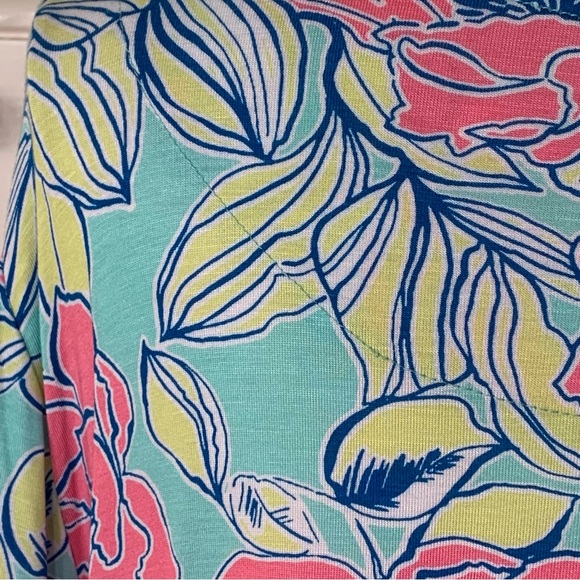 NWT Ruby Rd. Spring Fling Multicolor Floral Stretch Blouse XL NEW - Picture 6 of 8